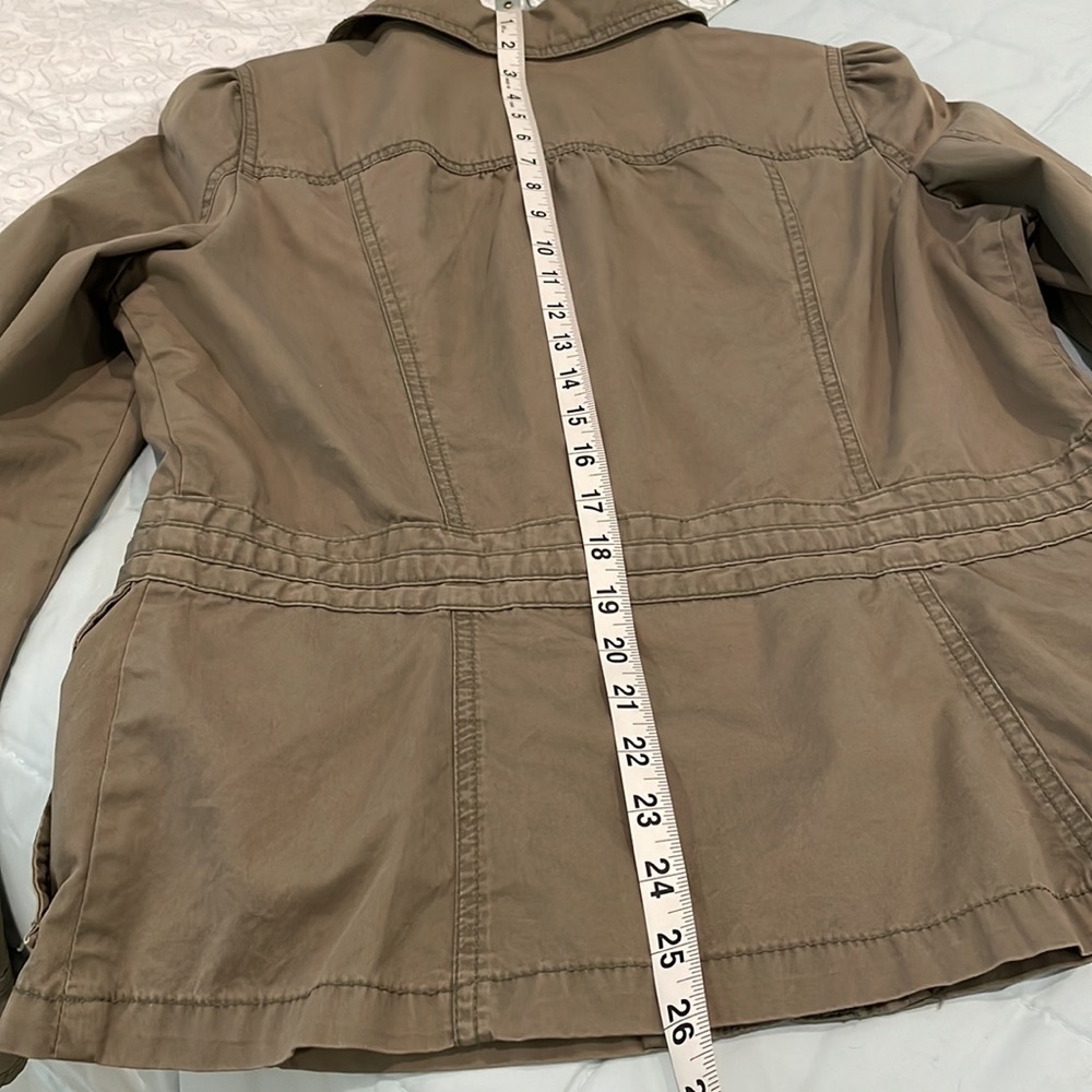 Olive Brown Utility Jacket - Picture 8 of 8